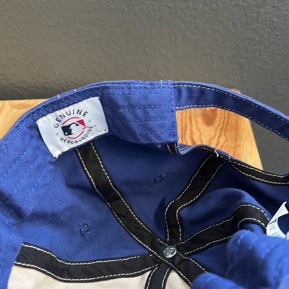 Los Angeles Dodgers blue black and white adjustable strap hat - Picture 4 of 5